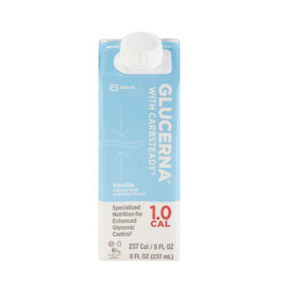 Picture of Oral Supplement Glucerna® 1.0 Cal Vanilla Flavor Ready to Use 8 oz. Carton64913