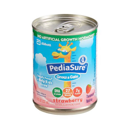Picture of Pediatric Oral Supplement PediaSure® Grow & Gain Strawberry Flavor 8 oz. Can Ready to Use67525