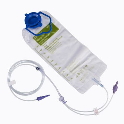 Picture of Enteral Feeding Pump Spike Set with Bag Kangaroo™ Joey ENPlus 1000 mL DEHP-Free PVC765100