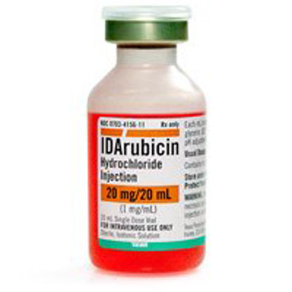 Picture of Idarubicin HCl 1 mg / mL Injection Single Dose Vial 20 mL00703415611