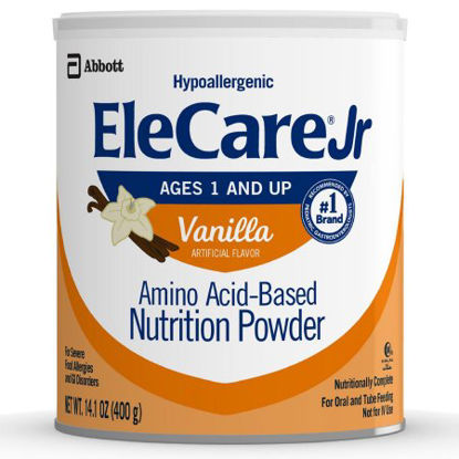 Picture of Pediatric Oral Supplement EleCare® Jr Vanilla Flavor 14.1 oz. Can Powder56585