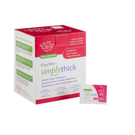 Picture of Food and Beverage Thickener SimplyThick® Easy Mix 6 Gram Individual Packet Unflavored Gel Nectar ConsistencySTIND200L2