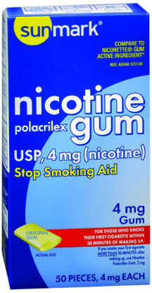 Picture of Stop Smoking Aid sunmark® 4 mg Strength Gum49348057208