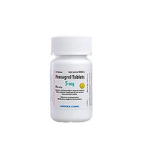 Picture of Prasugrel HCl 5 mg Tablet Bottle 30 Tablets60505464203