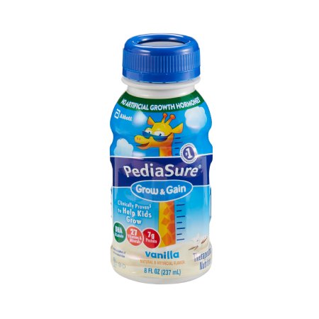 Picture of Pediatric Oral Supplement / Tube Feeding Formula PediaSure® Grow & Gain Vanilla Flavor 8 oz. Bottle Ready to Use67533