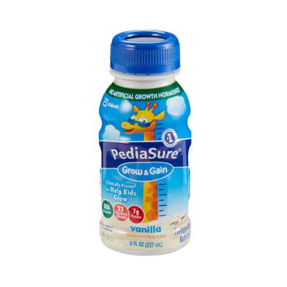 Picture of Pediatric Oral Supplement / Tube Feeding Formula PediaSure® Grow & Gain Vanilla Flavor 8 oz. Bottle Ready to Use67533