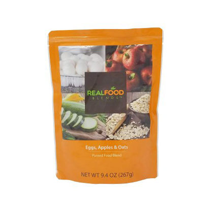 Picture of Tube Feeding Formula Real Food Blends™ 9.4 oz. Pouch Ready to Use Eggs / Apples / Oats Adult / Child176989