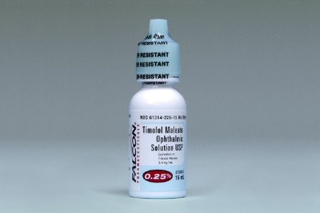 Picture of Timolol Maleate 0.25% Drops Dropper Bottle 15 mL61314022615