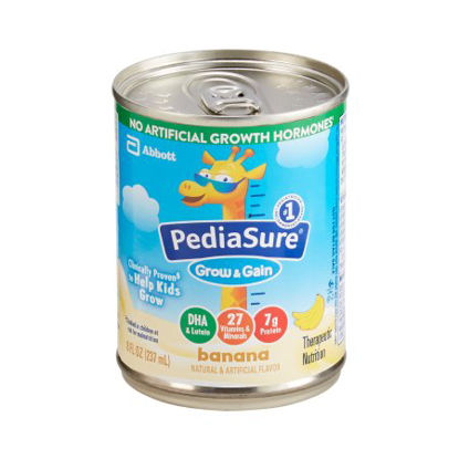 Picture of Pediatric Oral Supplement PediaSure® Grow & Gain Banana Flavor 8 oz. Can Ready to Use67527