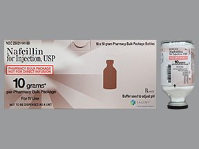 Picture of Nafcillin Sodium, Preservative Free 10 Gram Injection Pharmacy Bulk Vial 100 mL25021014199