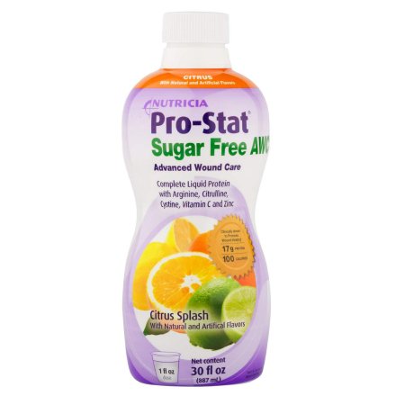 Picture of Protein Supplement Pro-Stat® Sugar Free AWC Citrus Splash Flavor 30 oz. Bottle Ready to Use78383