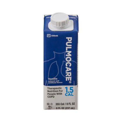 Picture of Oral Supplement Pulmocare® Vanilla Flavor Ready to Use 8 oz. Carton64811