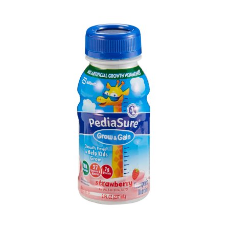 Picture of Pediatric Oral Supplement PediaSure® Grow & Gain Strawberry Flavor 8 oz. Bottle Ready to Use67537