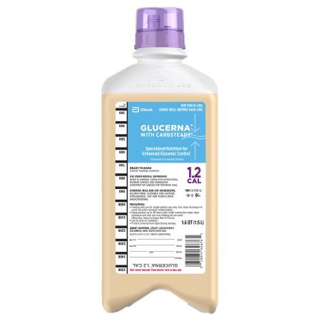 Picture of Tube Feeding Formula Glucerna® with Carbsteady 1.2 Cal 1500 mL Carton Ready to Hang Unflavored Adult62675