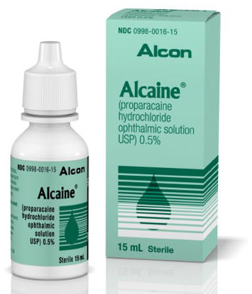 Picture of Alcaine® Proparacaine HCl 0.5% Drops Dropper Bottle 15 mL00998001615