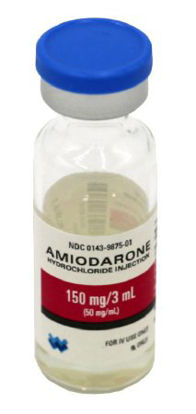 Picture of Amiodarone HCl 50 mg / mL Injection Single Dose Vial 3 mL1014420