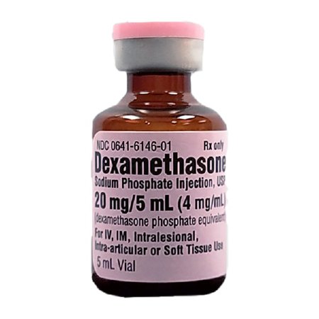 Picture of Dexamethasone Sodium Phosphate 4 mg / mL Injection Multiple Dose Vial 5 mL1015070