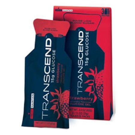 Picture of Glucose Supplement Transcend™ 3 per Pack Gel Strawberry Flavor6739