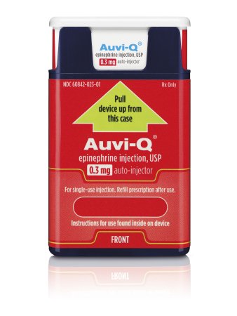 Picture of Auvi-Q™ Alpha and Beta Adrenergic Agonist Epinephrine 0.3 mg Injection Auto-Injector60842002301