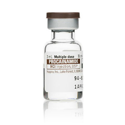 Picture of Procainamide HCl 500 mg / mL Injection Multiple Dose Vial 2 mL1014870