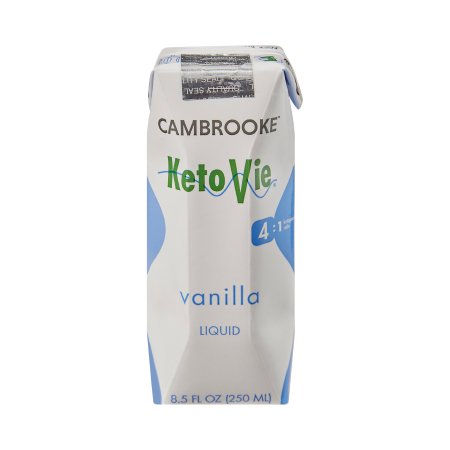 Picture of Ketogenic Oral Supplement KetoVie® 4:1 Vanilla Flavor 8.5 oz. Carton Ready to Use50203