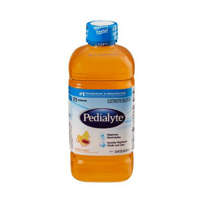 Picture of Pediatric Oral Electrolyte Solution Pedialyte® Mixed Fruit Flavor 33.8 oz. Bottle Ready to Use00365