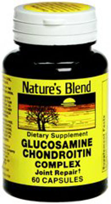 Picture of Joint Health Supplement Nature's Blend Glucosamine Sulfate / Chondroitin Sulfate 250 mg - 200 mg Strength Capsule 60 per Bottle54629078756