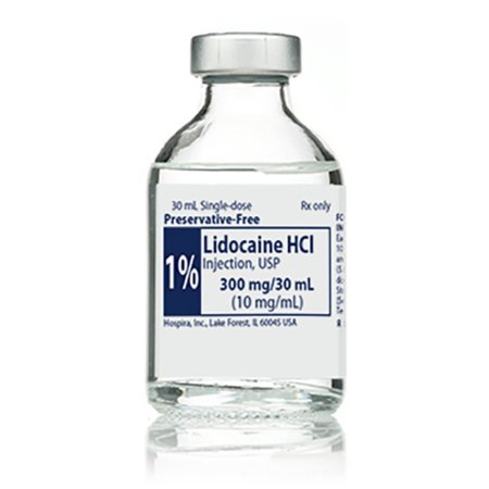 Picture of Xylocaine® - MPF with Epinephrine Lidocaine HCl / Epinephrine, Preservative Free 1% - 1:200,000 Injection Single Dose Vial 30 mL1012370