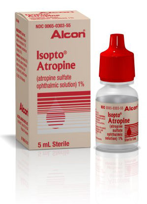 Picture of Isopto® Atropine Atropine Sulfate 1% Drops Dropper Bottle 5 mL00065030355