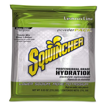 Picture of Electrolyte Replenishment Drink Mix Sqwincher® Powder Pack® Lemon-Lime Flavor 9.53 oz.X383-MC600