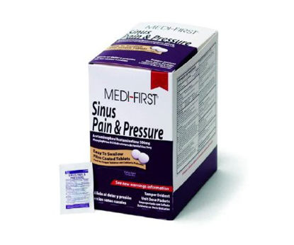 Picture of Sinus Relief Medi-First® 500 mg - 5 mg Strength Tablet 250 per Box81948