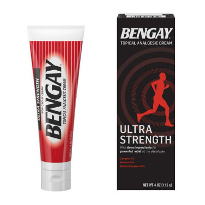 Picture of Topical Pain Relief Bengay® Ultra Strength 30% - 10% - 4% Strength Camphor / Menthol / Methyl Salicylate Cream 4 oz.510819400