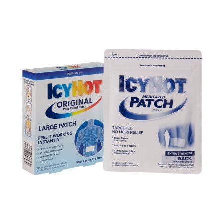 Picture of Topical Pain Relief Icy Hot® 5% Strength Menthol Patch 5 per Box41167004843