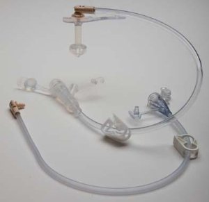 Picture of Straight Connector with Bolus Adapter Mini ONE® 24 Inch, Purple8-2411