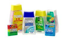 Picture of Antacid Tums® Extra Strength 300 mg Strength Chewable Tablet 96 per Bottle00135007425