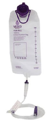 Picture of FEEDING SET, GRAVITY TOP FILL W/TRANSTN CONN 1000ML (30/CS)VED-045