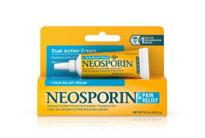 Picture of First Aid Antibiotic with Pain Relief Neosporin® + Pain Relief Cream 0.5 oz. Tube512382900