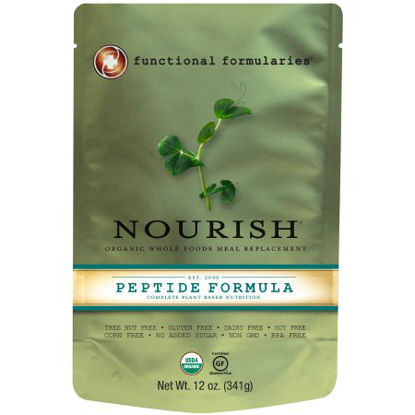 Picture of Pediatric Oral Supplement / Tube Feeding Formula Nourish® Peptide Formula Organic Food Flavor 12 oz. Pouch Ready to Use / Ready to HangNOUPWS124