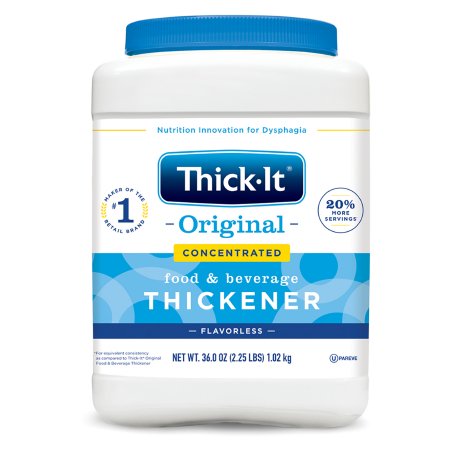 Picture of Food and Beverage Thickener Thick-It® Original Concentrated 36 oz. Canister Unflavored Powder Consistency Varies By PreparationJ587-C6800