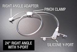 Picture of Right Angle Connector with Y-Port Adapter AMT Mini Classic 24 Inch6-2422