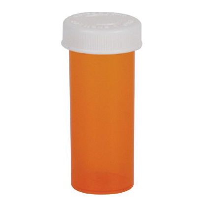 Picture of Prescription Vial Ezydose® Push & Turn 30 DRAM Amber30435