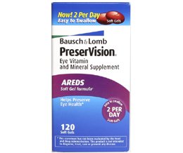 Picture of Multivitamin Supplement PreserVision® Vitamin A / Vitamin E / Ascorbic Acid 14320 IU - 200 IU - 226 mg Strength Softgel 60 per Box32420853210