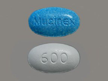 Picture of Cold and Cough Relief Mucinex® 600 mg Strength Extended Release Tablet 100 per Bottle63824000815