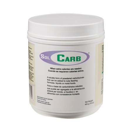 Picture of Oral Supplement / Tube Feeding Formula SolCarb® Unflavored Powder 454 Gr Jar7001-N