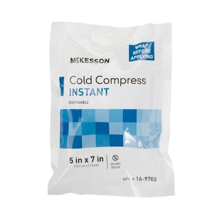 Picture of Instant Cold Pack McKesson General Purpose 5 X 7 Inch Plastic / Ammonium Nitrate / Water Disposable16-9702