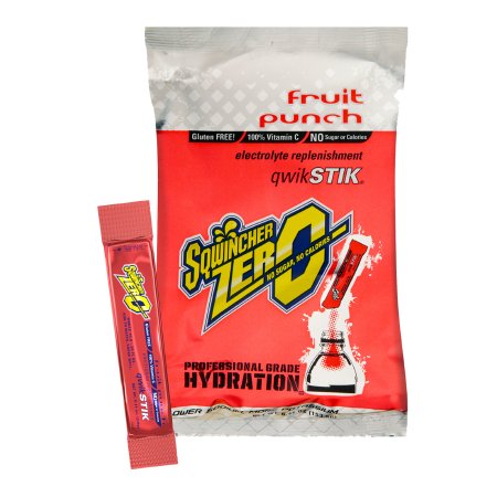 Picture of Electrolyte Replenishment Drink Mix Sqwincher® Quik Stik® Zero Fruit Punch Flavor 0.11 oz.X353-M2600