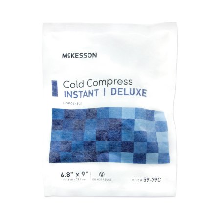 Picture of Instant Cold Pack McKesson Deluxe General Purpose Large 6-4/5 X 9 Inch Fabric / Ammonium Nitrate / Water Disposable59-79C