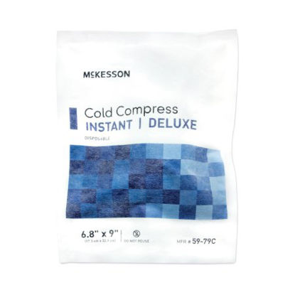 Picture of Instant Cold Pack McKesson Deluxe General Purpose Large 6-4/5 X 9 Inch Fabric / Ammonium Nitrate / Water Disposable59-79C