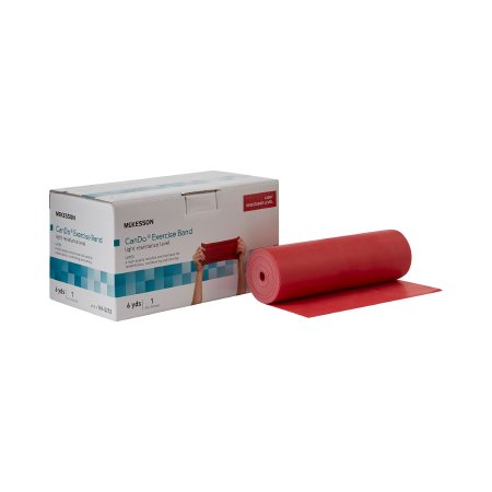 Picture of Exercise Resistance Band McKesson Red 5 Inch X 6 Yard Light Resistance169-5212