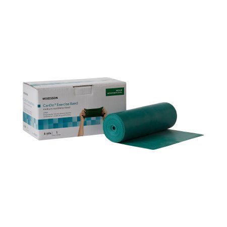 Picture of Exercise Resistance Band McKesson Green 5 Inch X 6 Yard Medium Resistance169-5213